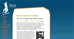 Desktop Screenshot of egc2010.fi